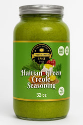 Green Organic Haitian Epis. Seasoning/Marinade, All purpose -Natural Blend for Delicious Flavors.32 oz