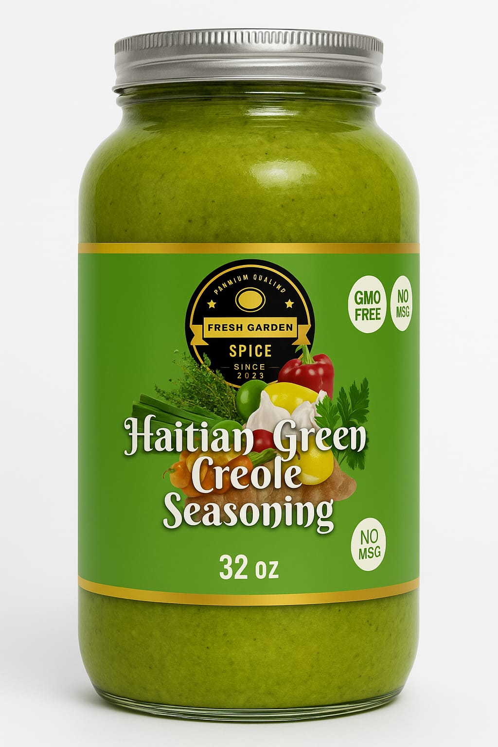 Green Creole Seasoning ( Haitian Epis)