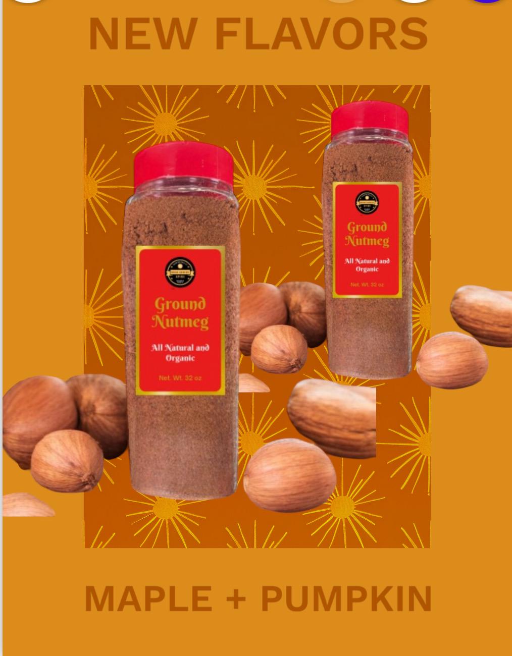 Ground Nutmeg: Rich, Earthy Spice