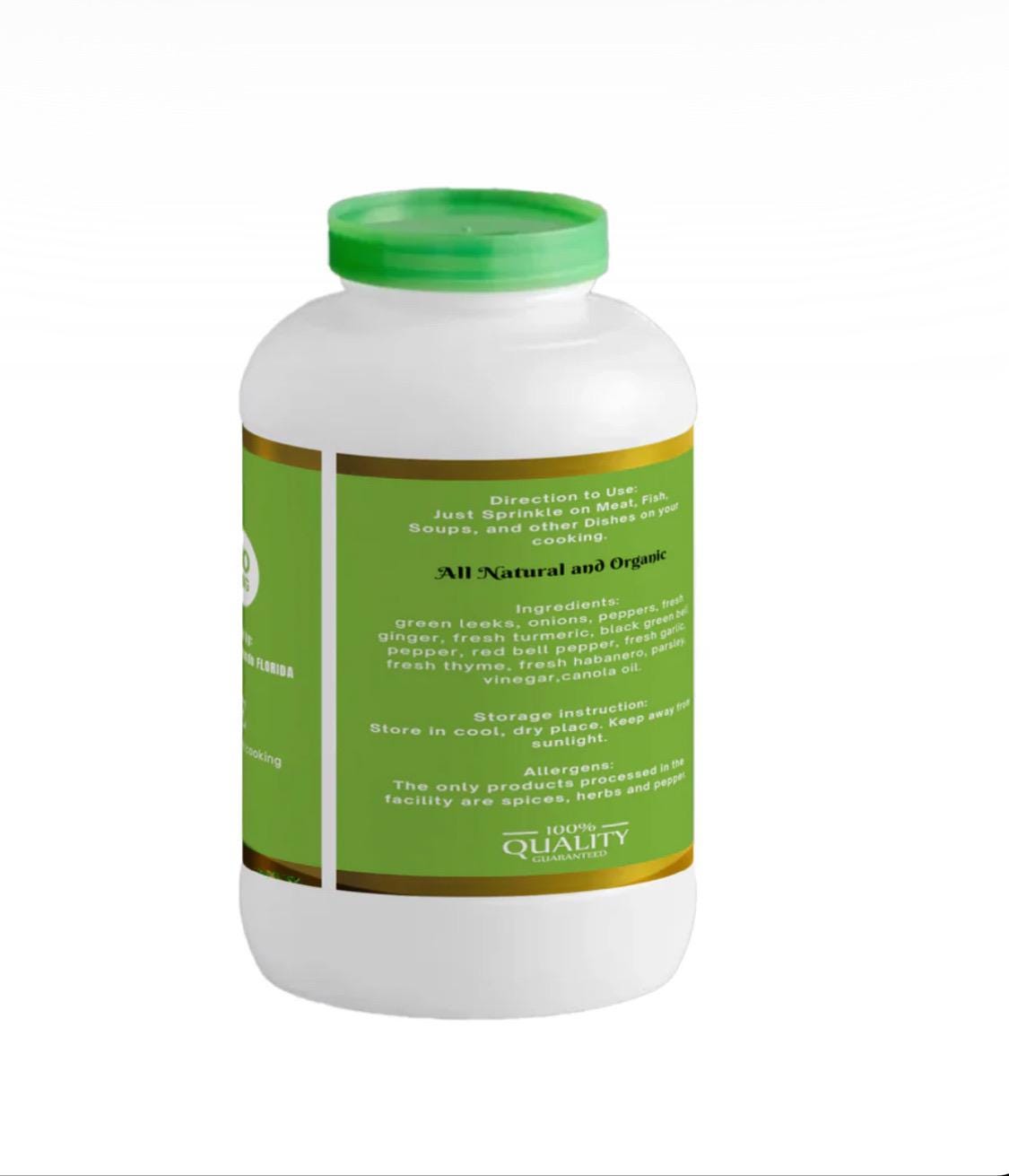 Green Organic Haitian Epis 128 oz